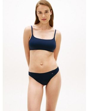 Tommy Hilfiger Bralette Regular Fit Mit Verstellbaren Trägern - Schwarz