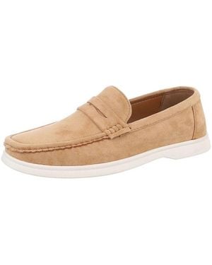 CoolWalk Herren Mokassin Aus Hochwertigem Material Für Freizeit Slipper (87106472) Flach Slipper - Natur