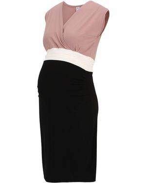 Bebefield Midikleid Giulia (1-tlg) Wickel-Design - Weiß