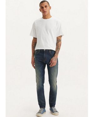 Levi's Tapered-Fit-Jeans 512 Slim Taper Fit Mit Markenlabel - Blau