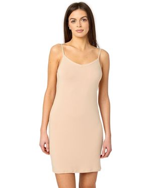 Merry Style Unterkleid kurz Viskose MS10-315 (1-tlg) verstellbare Träger - Natur