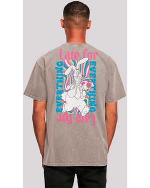 F4NT4STIC T-Shirt Alice im Wunderland Nostalgie, Retro Print, Kinderserie - Grau