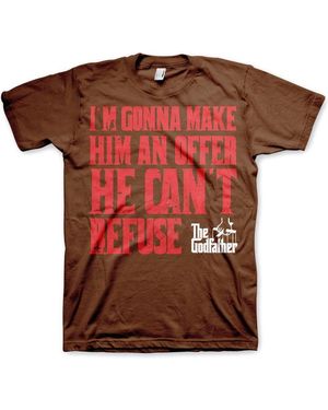 The Godfather T-Shirt - Rot