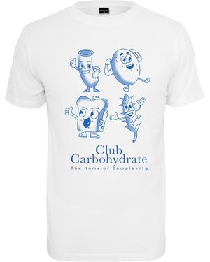 Mister Tee T-Shirt Club Carbohydrate Tee (1-tlg) - Blau