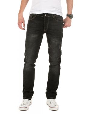 Yazubi Slim-fit- Edvin Jeans - Schwarz