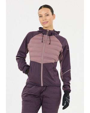 Endurance Laufjacke Eluna Mit Windblockierender Und Wärmeisolierender Eigenschaft - Lila