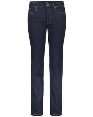 M·a·c Stretch-Jeans Melanie Dark Rinsewash 5040-87-0380L-D801 - Blau