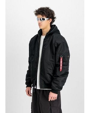 Alpha Industries Bomberjacke Ma-1 D-Tec Studio - Schwarz