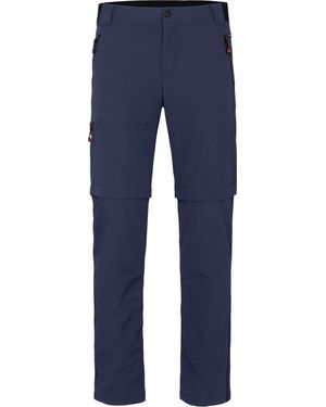Bergson Outdoorhose ARRESÖ COMFORT Zipp Off Wanderhose - Blau