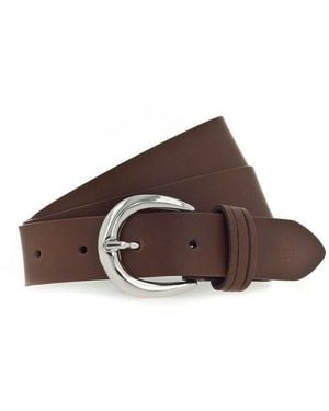 Tamaris Ledergürtel Leather Belt Aus Echtem Leder - Braun