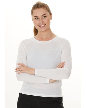 Endurance Langarmshirt Yamy mit angenehmer Cool Tech-Funktion - Weiß