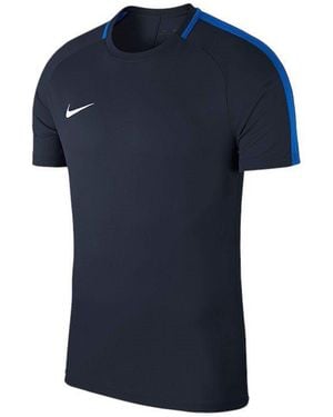 Nike Academy 18 T-Shirt default - Blau