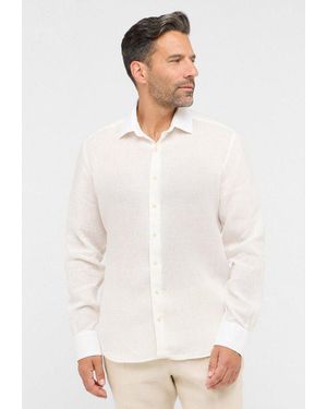 Eterna Langarmhemd Modern Fit Easy Iron (Bügelleicht) - Weiß