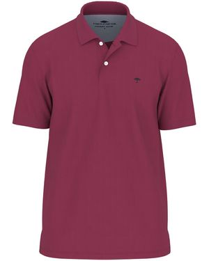 Fynch-Hatton Poloshirt Basic Polo, Premium - Rot