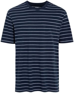 Mavi T-Shirt Streifenmuster, kurze Ärmel, Rundhalsausschnitt STRIPE TEE - Blau