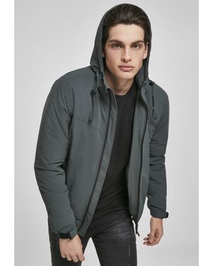 Urban Classics Allwetterjacke Hooded Easy Jacket (1-St) - Grün