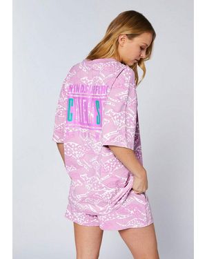 Chiemsee Print-Shirt - Pink