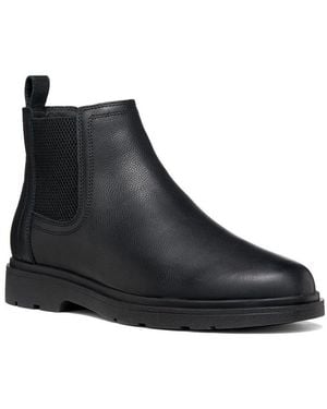 Geox U Spherica Ec1 B Chelseaboots Stiefelette Mit Beidseitigem Stretcheinsatz - Schwarz
