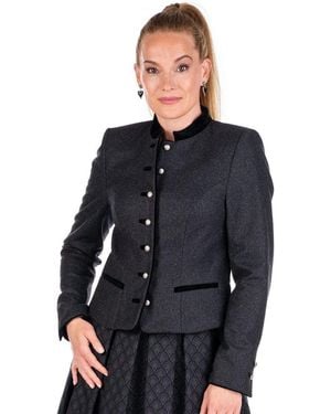 hammerschmid Trachtenjanker Lodenjacke - Blau