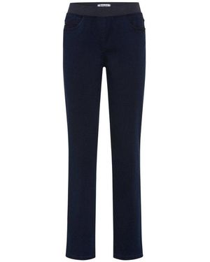 RAPHAELA by BRAX Bequeme Jeans Style Pamina Thermo Thermo Denim: Schlupfhose Im Slim Fit - Blau