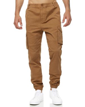 Tazzio Cargohose A300 Stretch mit Elasthan, Regular Fit - Natur