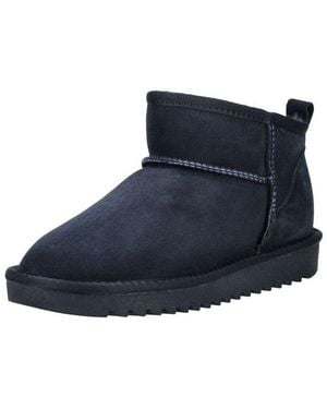 Ara Stiefel Veloursleder Snowboots - Blau