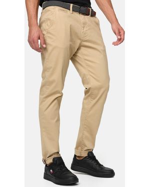 INDICODE Chinohose Eary - Natur