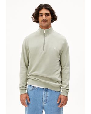 ARMEDANGELS Sweatshirt WAARLO COMFORT (Regular Fit) Bio-Baumwoll Mix - Grün