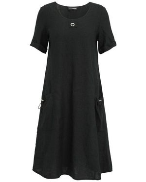 Doris Streich Sommerkleid - Schwarz