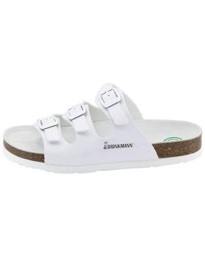 Dr. Brinkmann Novelda Pantolette Pantoletten - Weiß