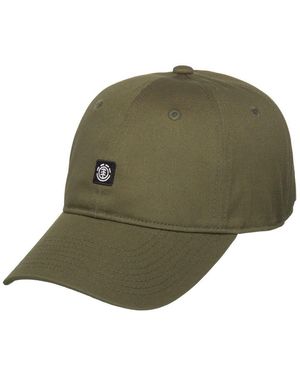 Element Fitted Cap Icon Dad Twill - Grün