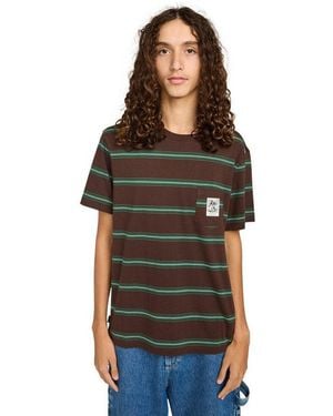 Element Rundhalsshirt Bigfoot Pocket Label - Schwarz