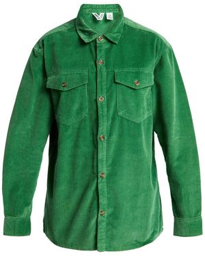 Roxy Langarmshirt Let It Go Cord - Grün