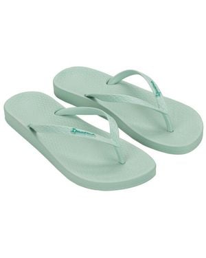 Ipanema Anat Colors Fem Zehentrenner Für Alltag, Mit Gummilaufsohle, Sportlicher Stil, Ohne Verschluss - Grün