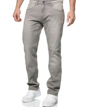 INDICODE Regular-Fit-Jeans Tony Baumwollmischung, Regular Fit - Grau