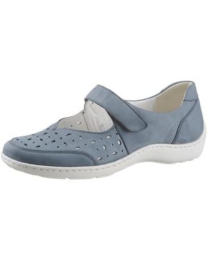 Waldläufer Henni Klettschuh Klettschuh, Komfortschuh Mit Perforation, H-Weite - Schwarz