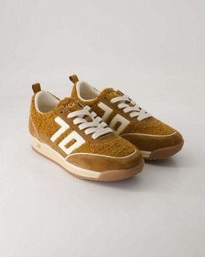 Back 70 Jogger Ft17 Schnürschuh Obermaterial: Leder Und Textil - Mettallic