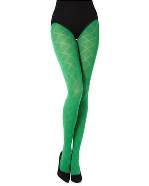 Merry Style Strumpfhose Damen Blickdichte Strumpfhose Ms 328 60 Den 60 Den (1 St) - Grün
