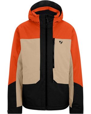 Ziener Skijacke Pukur Jacke 2025 Pumpkin - Orange