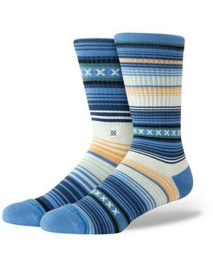 Stance Socken Tagessocke Crew Curren Staple Capriblau