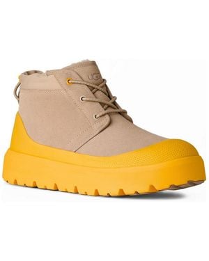UGG Neumel Weather Hybrid Winterboots Gummistiefel, Galoschen, Schlupfstiefel Mit Gepolstertem Fußbett - Gelb