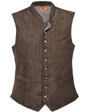 Maddox Trachtenweste OLIVER - Braun