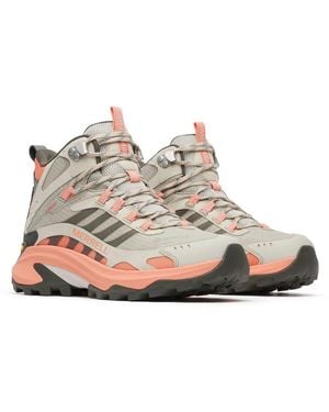 Merrell Moab Speed 2 Mid Gore-Tex Wanderschuh Wasserdicht Dank Gore-Tex Membrane - Schwarz