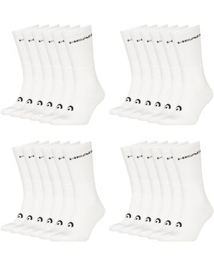 Head Sportsocken Crew Socken (12-Paar) mit Logo - Weiß