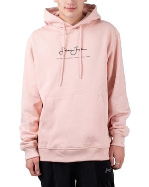 Sean John Classic Logo Essential Hoodie - Pink