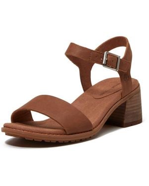 Timberland Laguna Shore Backstrap Sandal Sandale Aus Leder - Braun