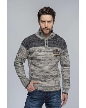 Carisma Troyer Premium Strickpullover - Grau