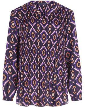 Betty Barclay Blusentop Bluse Kurz /1 Arm - Lila