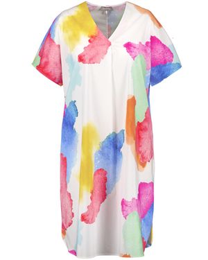 Samoon Kleid & Schal - Pink