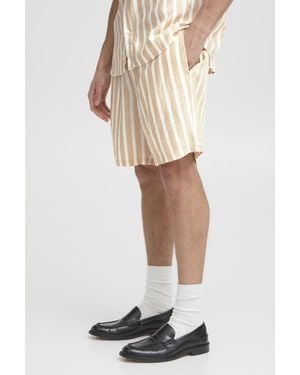 Solid Chinoshorts SDFried Shorts aus Leinenmix - Weiß
